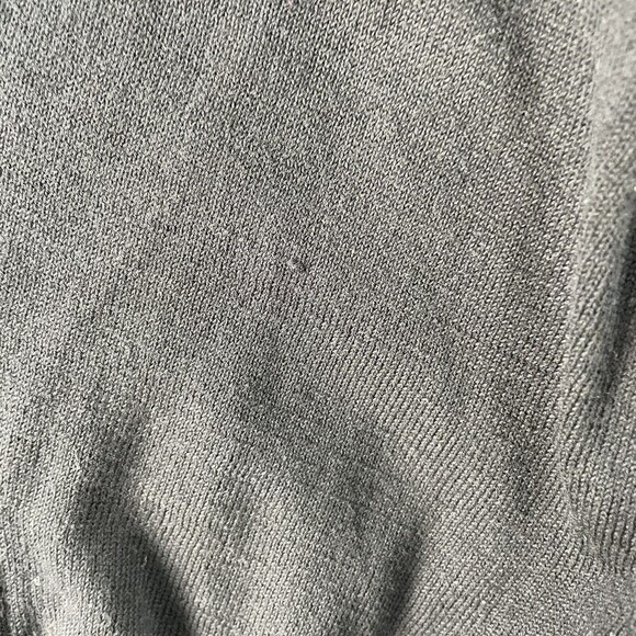 Anthropologie Moth Black V Neck Sweater Top Short sleeve Dolman XS EUC - Picture 9 of 9